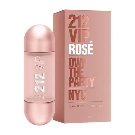 212 Vip Rosé Hair Mist Carolina Herrera for women.